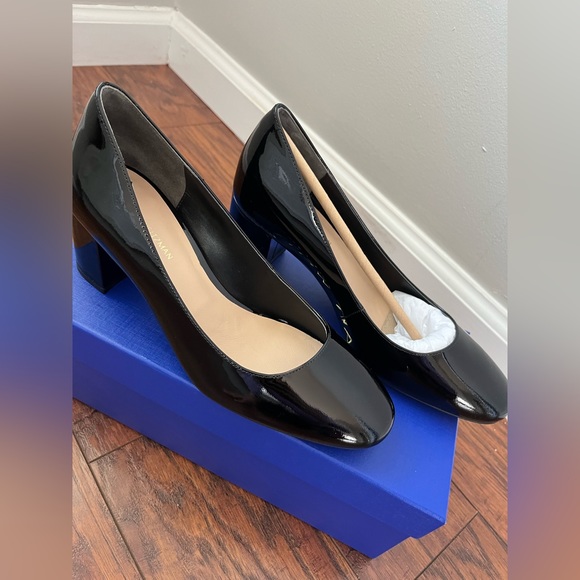 NWT Stuart Weitzman Holly 60 patent pumps , size 7.5 - Picture 2 of 5
